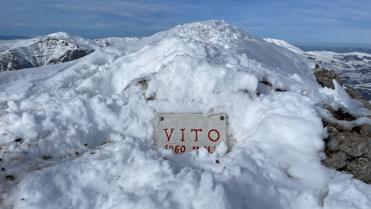 Village Tušila To Vito Peak: Download GPS Hiking Trail