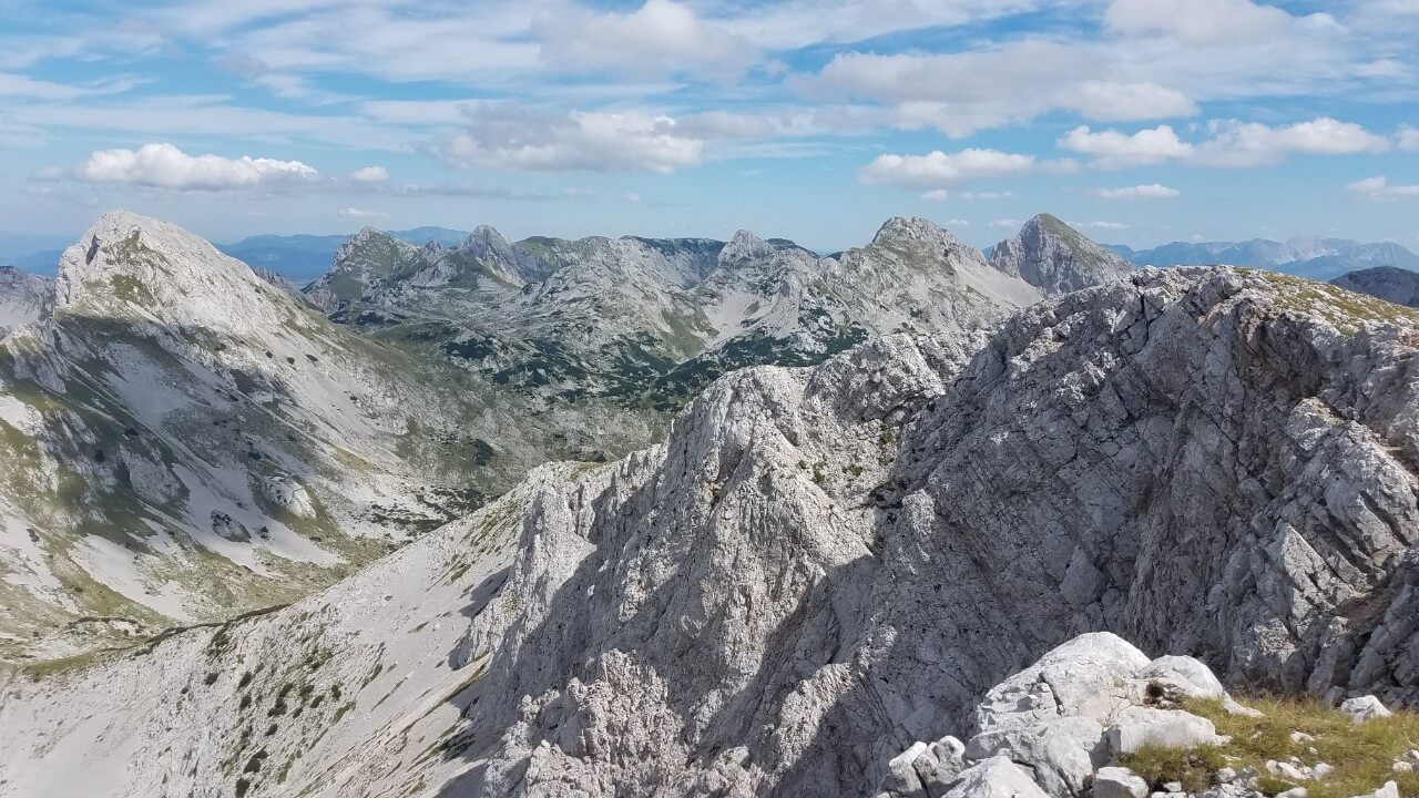 Hiking routes on Volujak, second highest Bosnian mountain